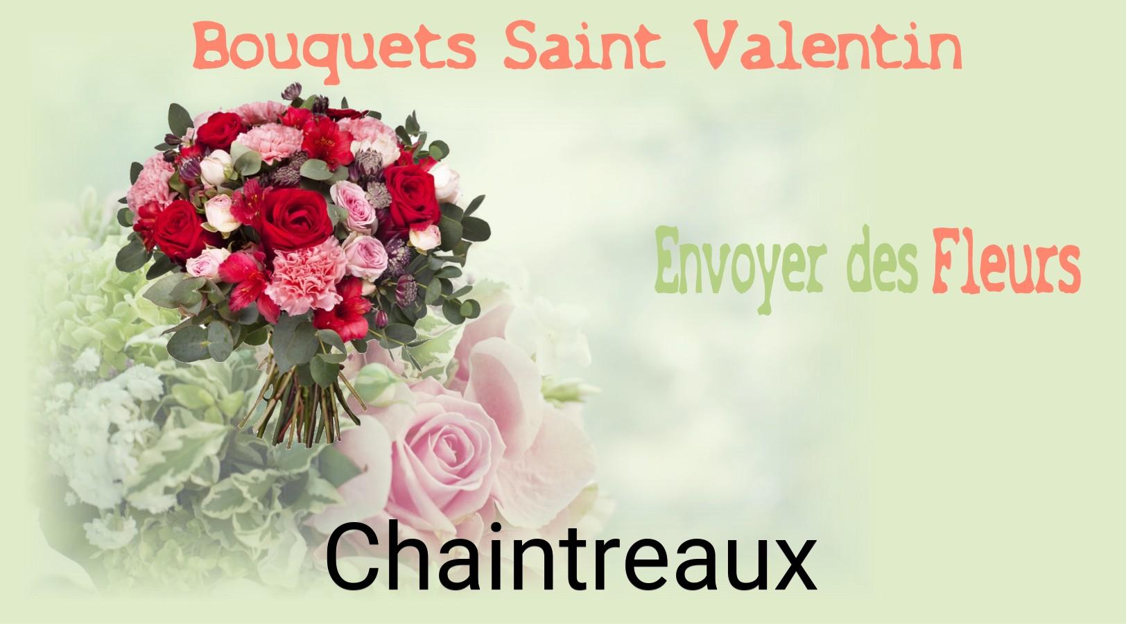 Roses de Saint-Valentin livrées à Chaintreaux